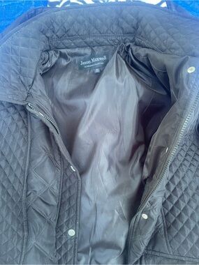 jason maxwell Quilted Black Women's Jacket